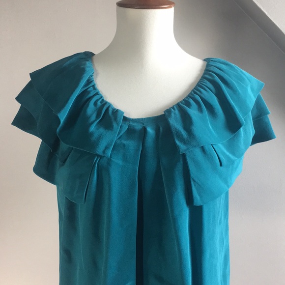 Club Monaco Ruffle Blouse - Picture 5 of 5